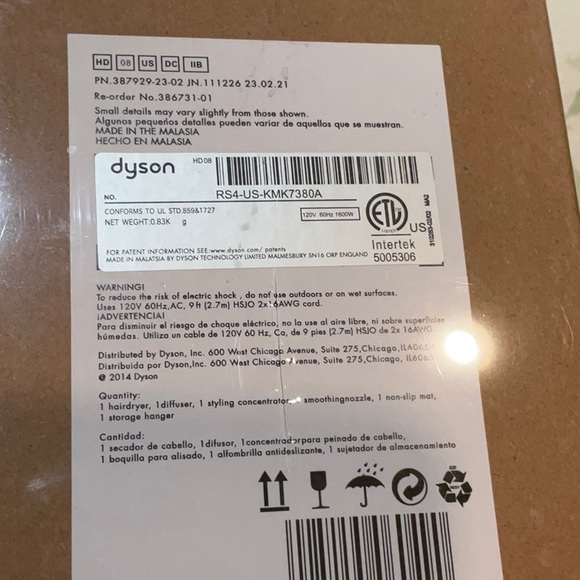 DYSON SUPERSONIC BRAND NEW NEVER OPENED - Picture 4 of 5